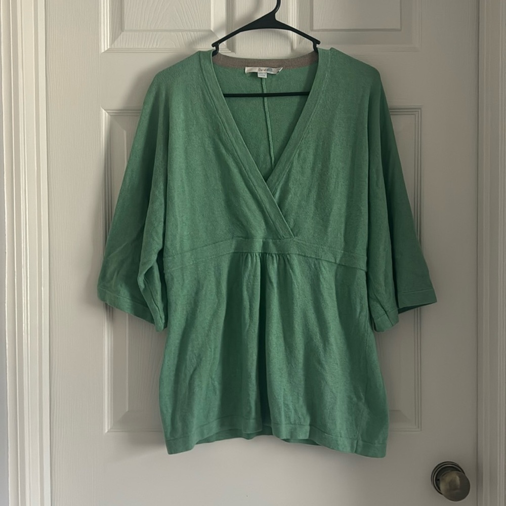 Boden Light Green Sweater